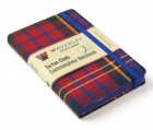 Small 'Macpherson Red' tartan notebook